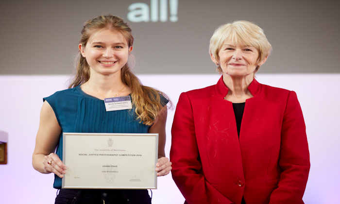 Julia Stankiewicz with Prof Nancy Rothwell