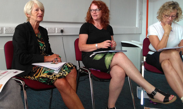 Professor Nancy Rothwell meets the Staff Learning and Development team