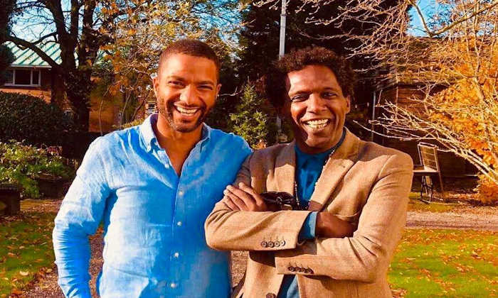 Lemn Sissay and Sean Fletcher