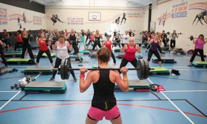 Body pump class