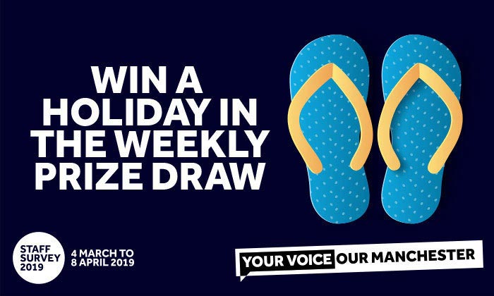 Win a holiday in the weekly prize draw