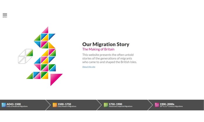 Our Migration Story website