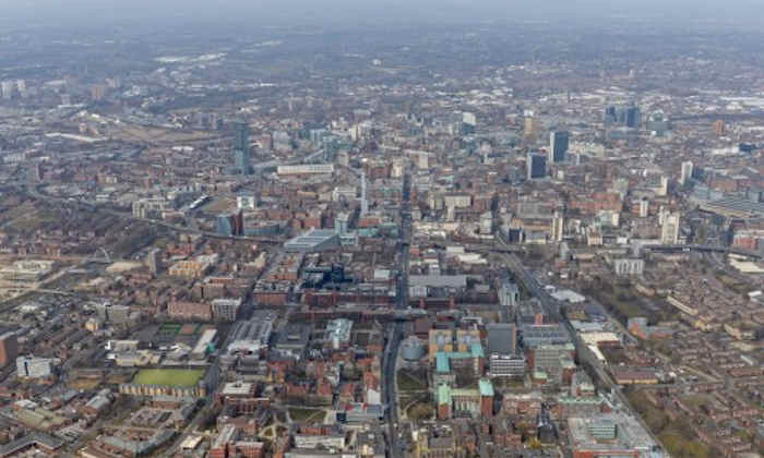 Manchester aerial view