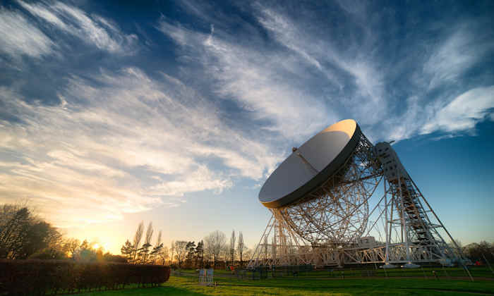 Lovell telescope at Jodrell Bank