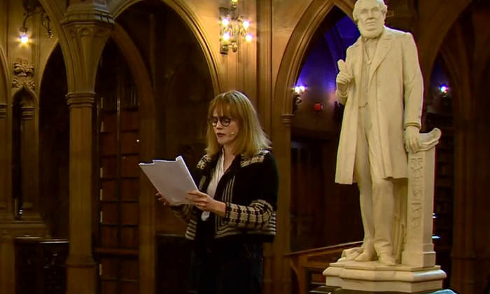 Maxine Peake reads Shelley poem