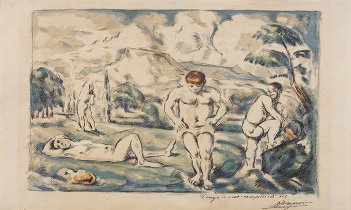 The Bathers, Paul Cezanne
