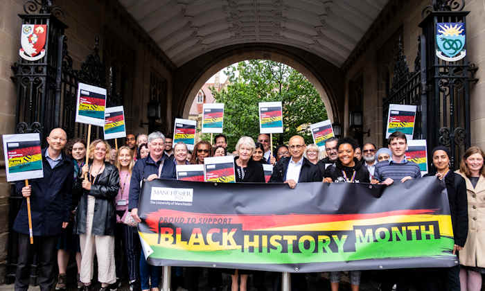 Nancy Rothwell and colleagues celebrate Black History Month