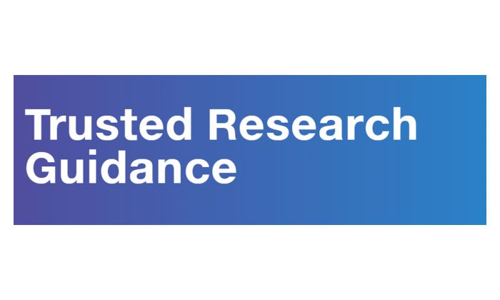 Government guidance on Trusted Research