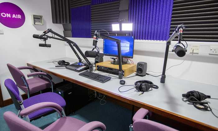 Media Services podcasting and lecture recording suites