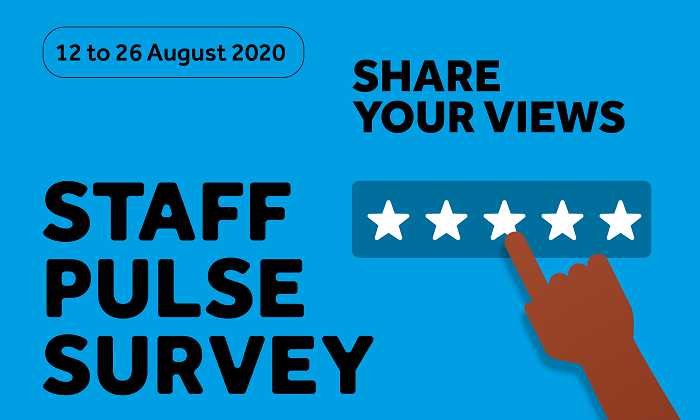 Staff pulse survey