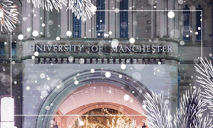University of Manchester at Christmas