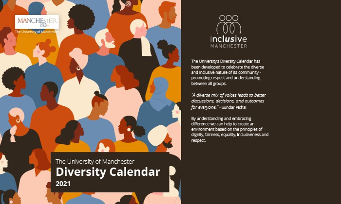 2021 Diversity calendar