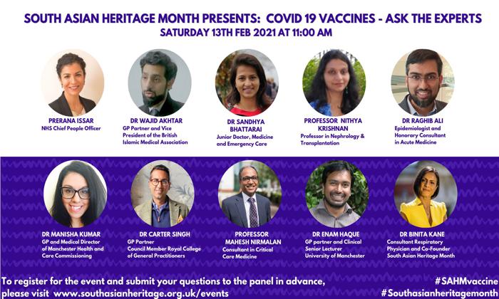 Covid-19 vaccine panel event