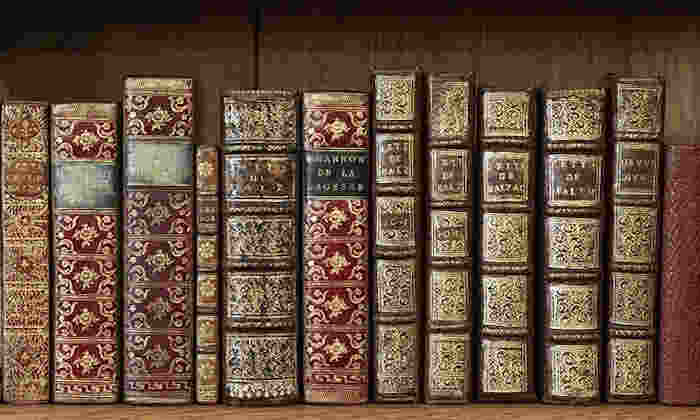 Image of books on shelf