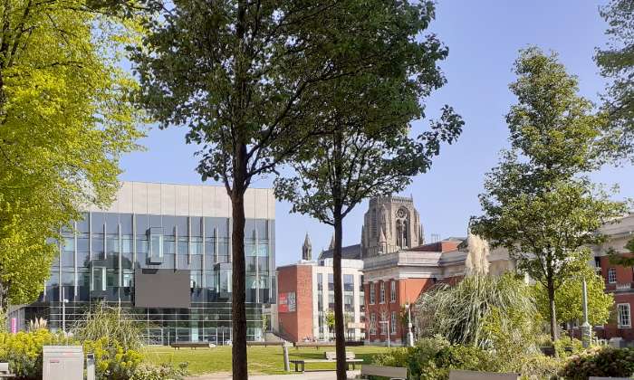 Exterior of Alan Gilbert Learning Commons