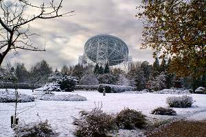 Jodrell Bank at Christmas