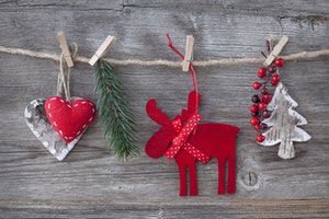 reindeer tree decorations