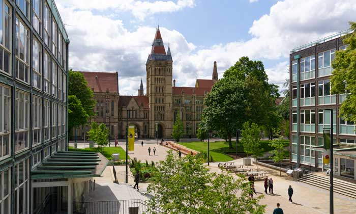 University of Manchester campus exterior