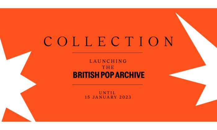 Brand design of the British Pop Archive