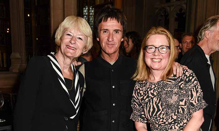Nancy Rothwell, Jonny Marr and  Hannah Barker at the British Pop Archive launch