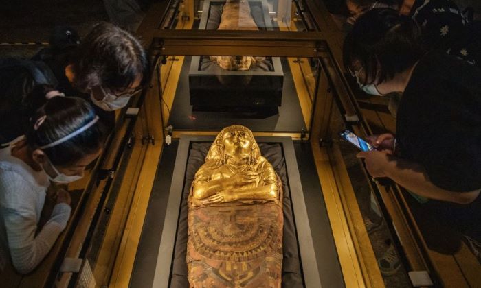 Golden Mummies of Egypt arrives in Shenzhen