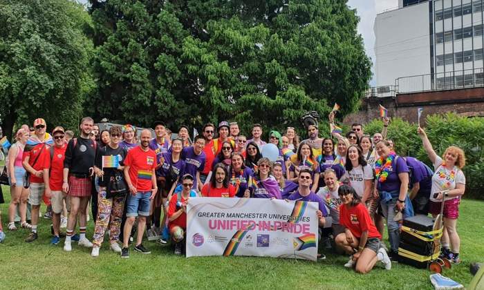 Manchester Pride group photo