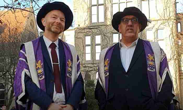 Winter Graduation - Nazir Afzal OBE and Julian Skyrme