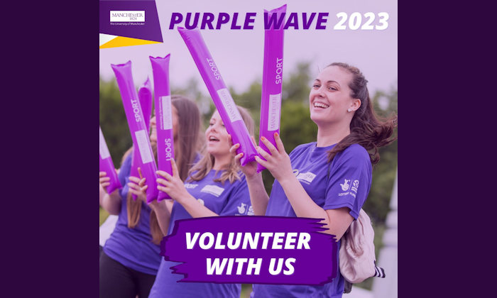 Purple Wave volunteers
