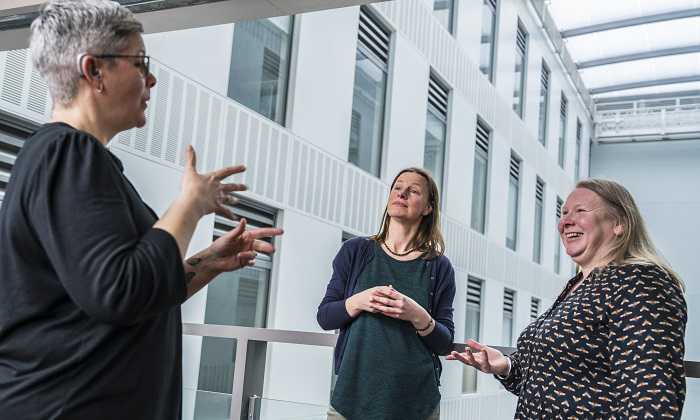 Dr Emma Ferguson-Coleman, Dr Katherine Rogers and Dr Celia Hulme