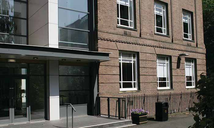 Lenagan Library entrance