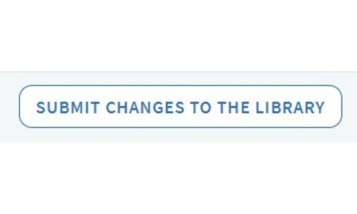 Button on Reading Lists Online that reads Submit Changes To The Library