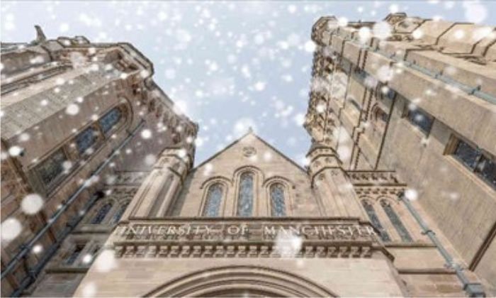 Image of The University of Manchester Christmas ecard
