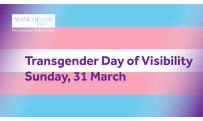 Transgender Day of Visibility is on Sunday, 31 March