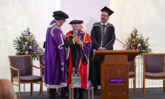 Michael D. Higgins receives honorary degree