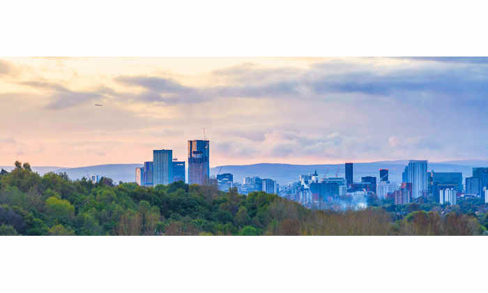 Manchester skyline