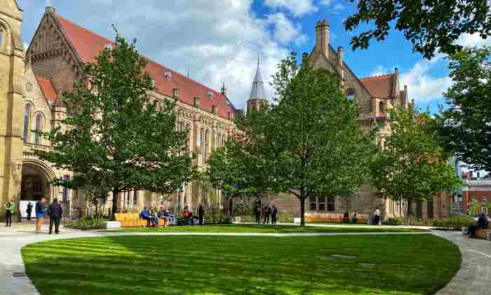 Image of the remodelled Old Quad