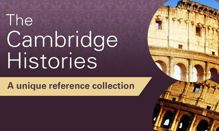 Cambridge Histories Online - a unique reference collection
