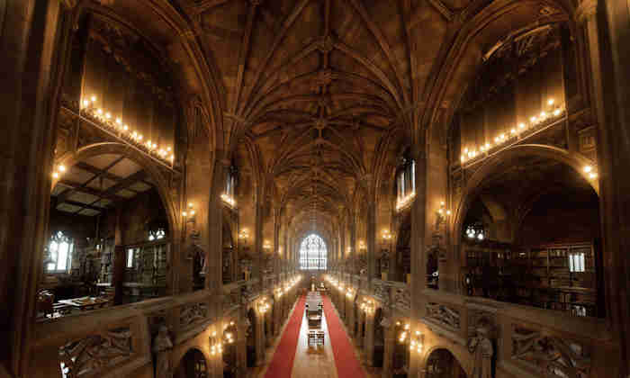 John Rylands Library reading room