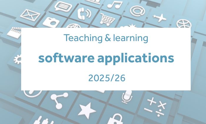 Teaching and Learning Software Applications
