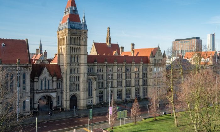 University of Manchester buildings from above