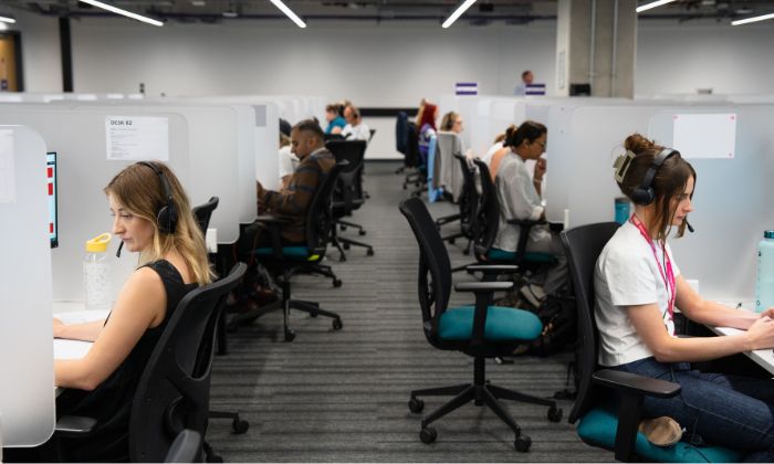Confirmation and clearing call centre