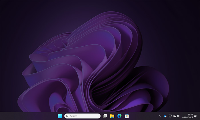Screenshot of a University PC running Windows 11