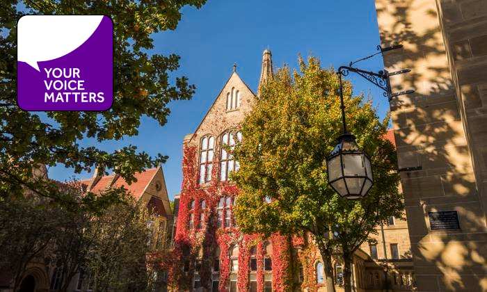 Image of the University of Manchester quad