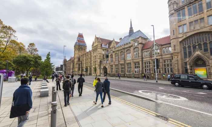 Image of University from Oxford Road