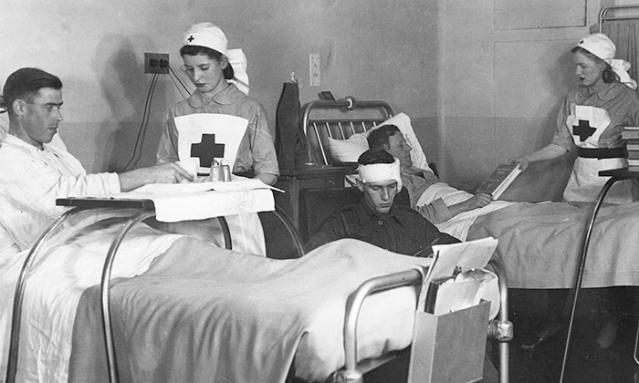 Young Red Cross nurses, 1950s by British Red Cross., CC BY 2.0