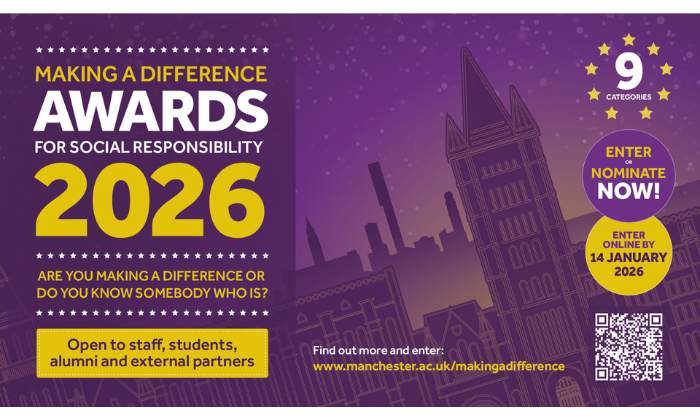 Making a Difference Award banner 