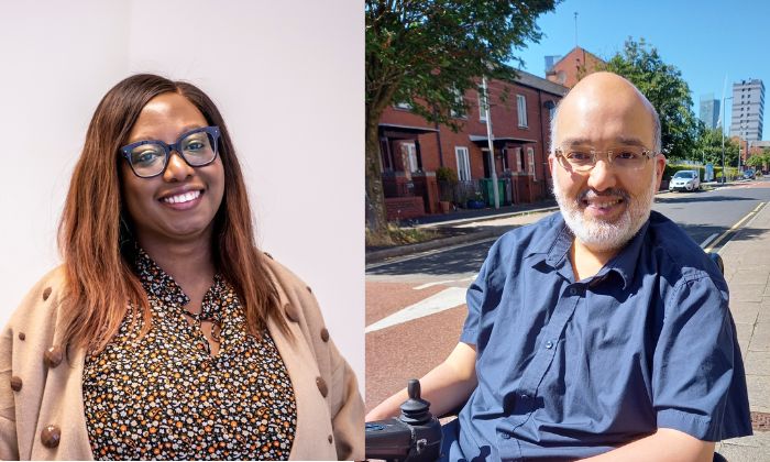 Headshots of Toni Haastrup and Hamied Haroon