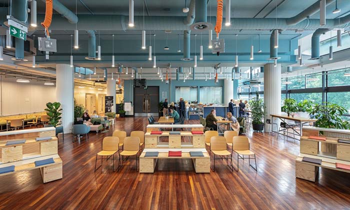 Interior of Renold Innovation Hub