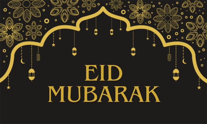 Eid Mubarak 안내 이미지(University of Manchester StaffNet)