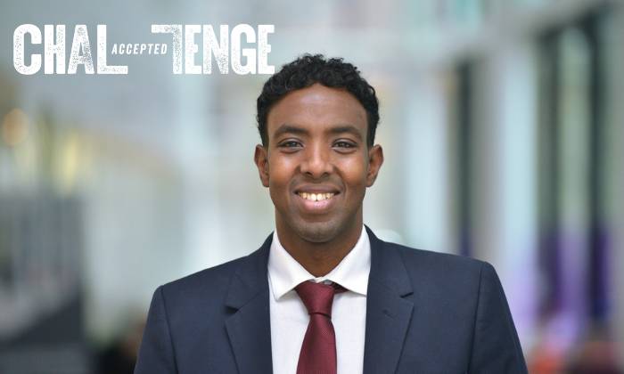 Smiling headshot of Saeed